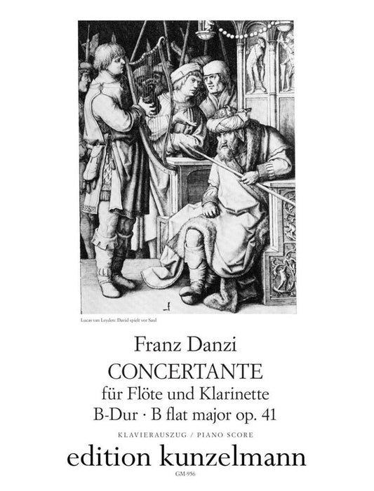 Danzi- Concertante for Flute, Clarinet and Piano