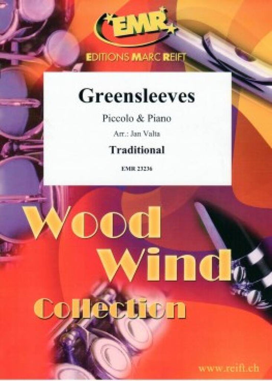 Greensleeves for Piccolo and Piano