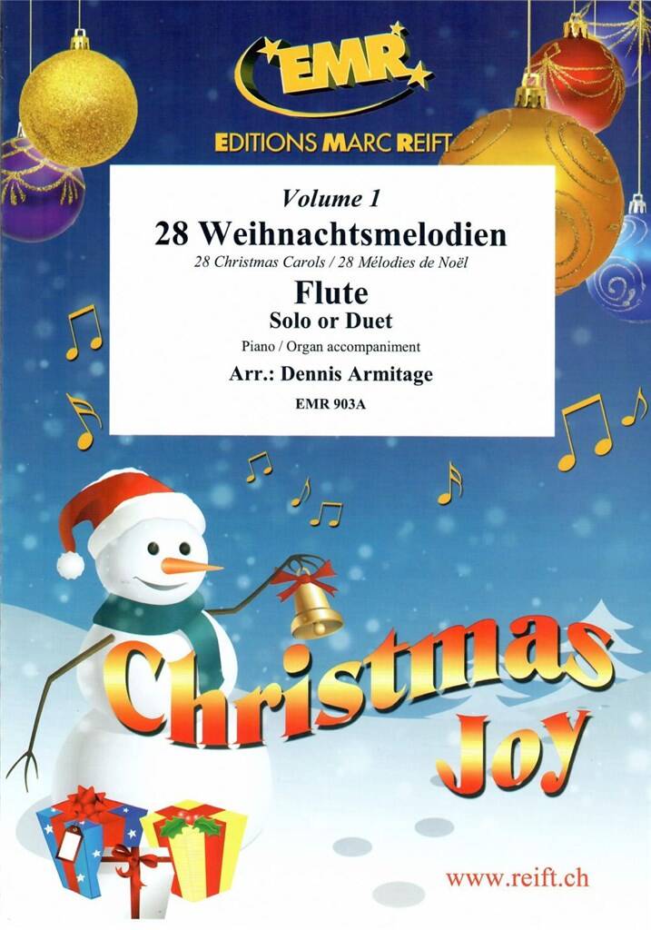 Christmas Joy- Flute Solo or Duet with Piano/Organ