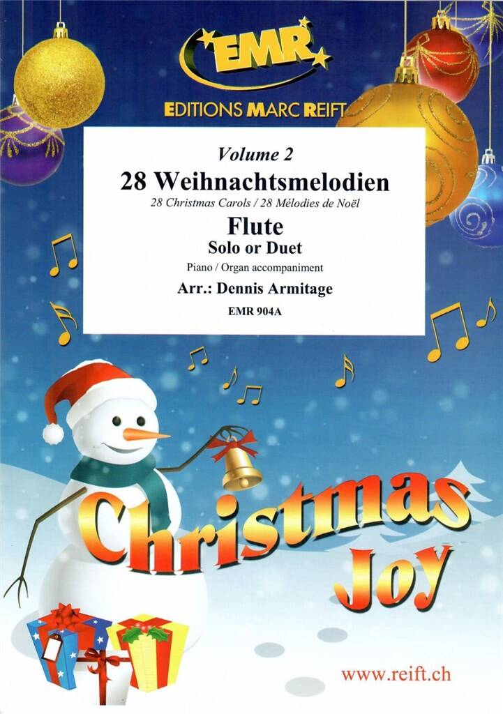 Christmas Joy- Flute Solo or Duet with Piano/Organ