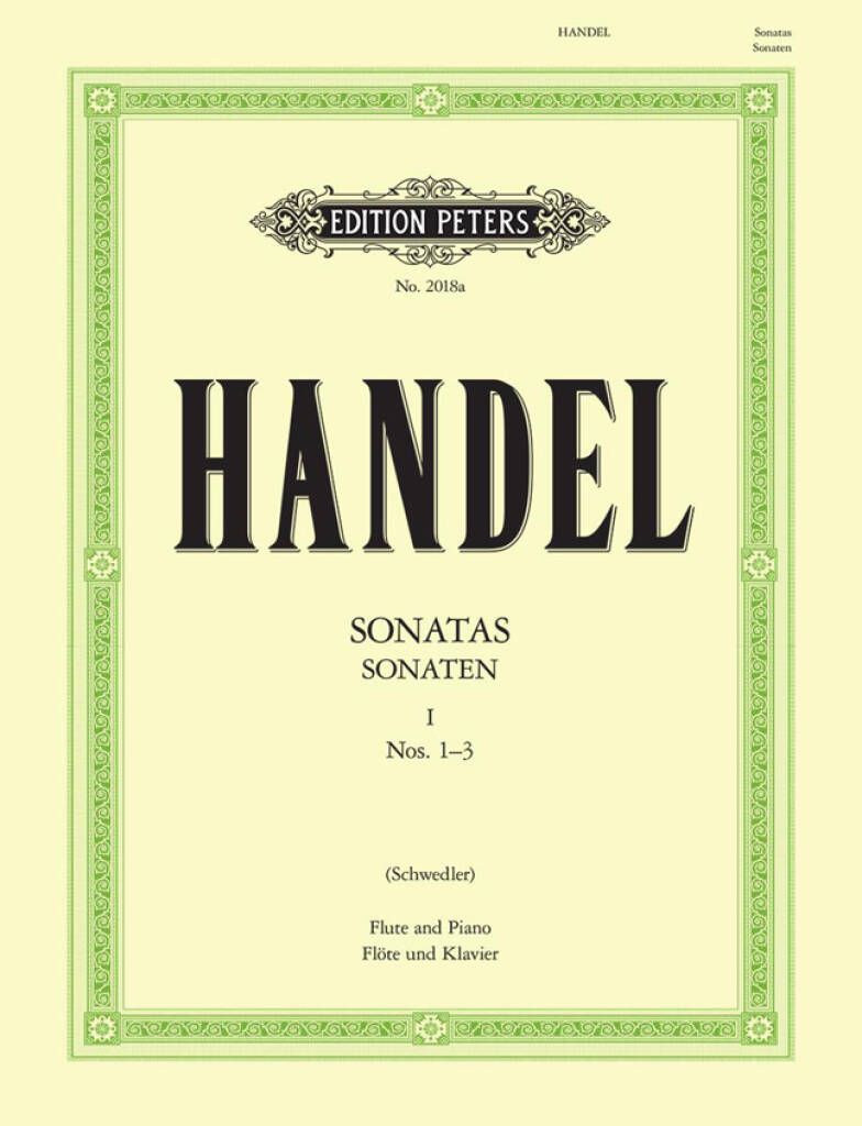 Handel- Sonata Nos. 1-3 for Flute and Basso Continuo