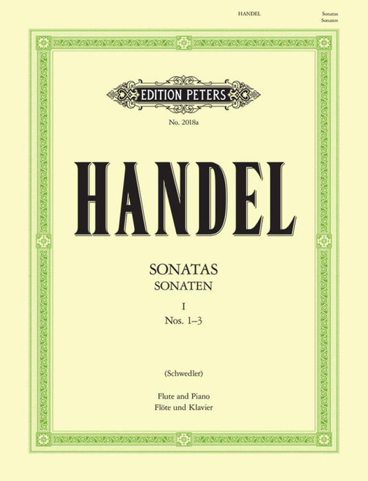 Handel- Sonata Nos. 1-3 for Flute and Basso Continuo