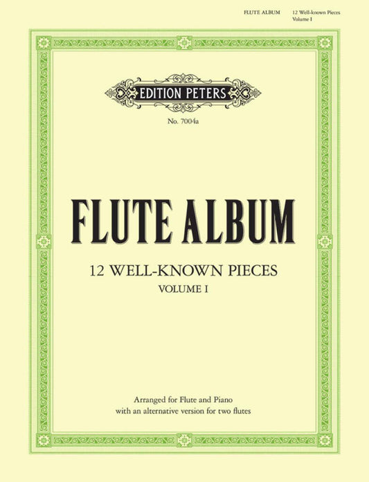 Flute Album for Flute and Piano or Two Flutes (Peters)