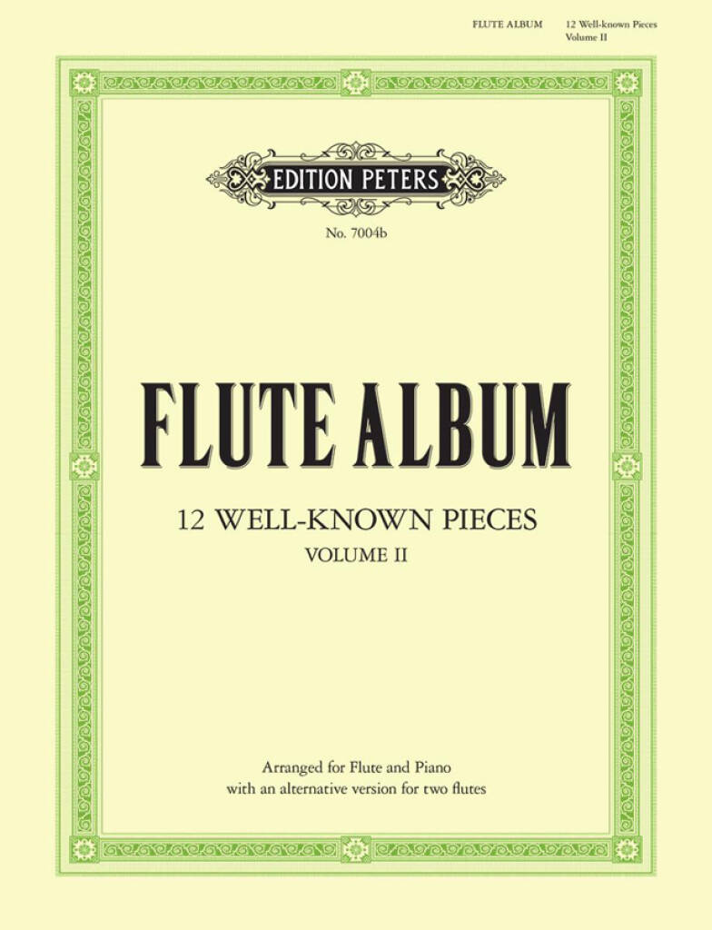 Flute Album for Flute and Piano or Two Flutes (Peters)