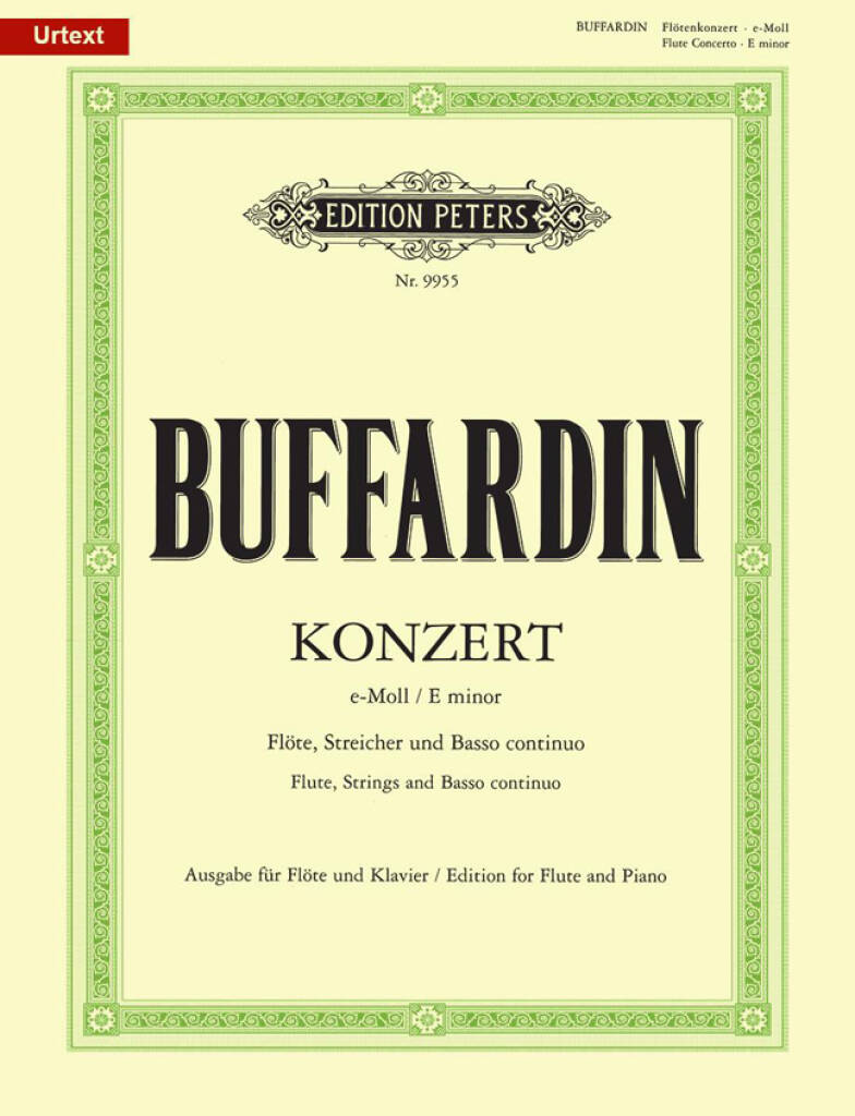 Buffardin Concerto in E Minor for Flute and Piano