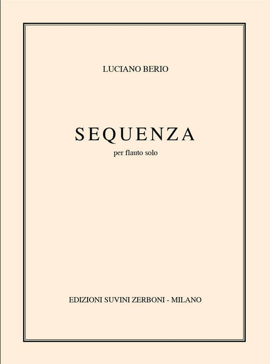 Berio Sequenza for Solo Flute-Zerboni