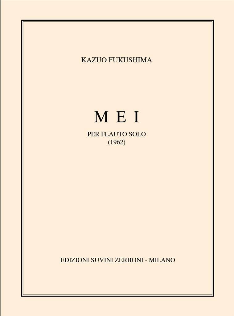 Fukushima- Mei for Solo Flute