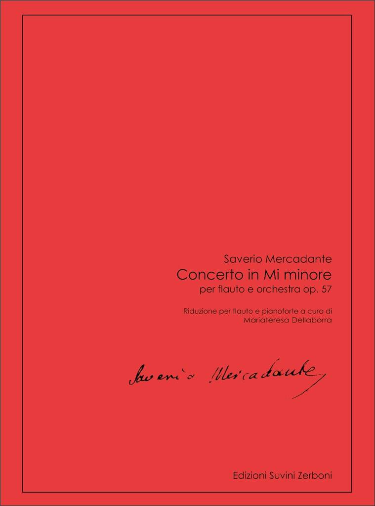 Mercadante- Concerto in E Minor for Flute and Piano