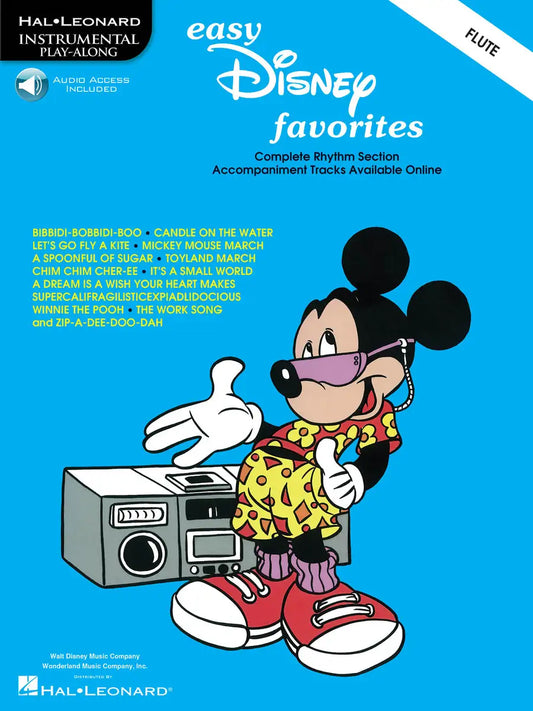 Easy Disney Favorites for Flute (includes Audio Access)