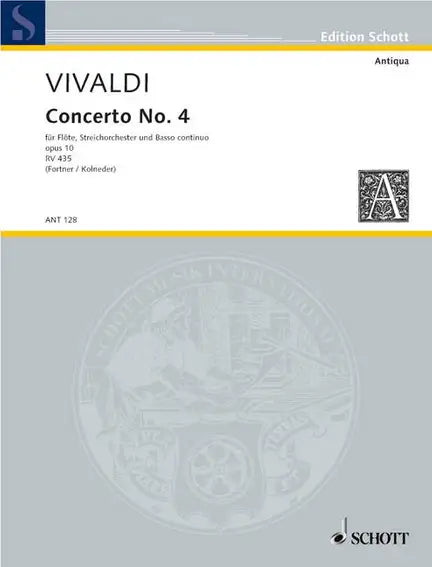 Vivaldi- Concerto No.4 in G RV435 Full Score