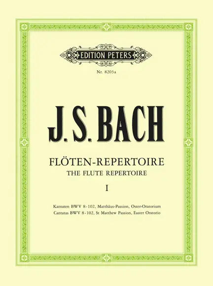 JS Bach The Complete Flute Repertoire