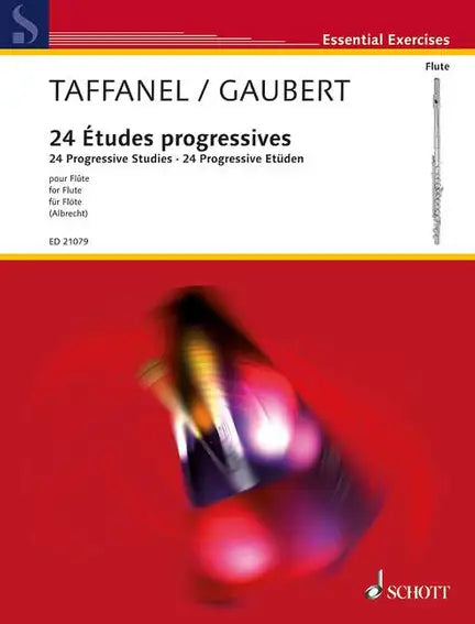 Taffanel/Gaubert- 24 Progressive studies in all keys for flute (Schott)