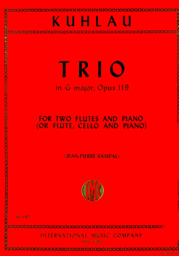 Kuhlau- Trio in G Major Op. 119 for Two Flutes and Piano (IMC)