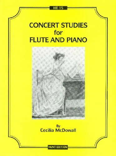 McDowell- Concert Studies for Flute and Piano