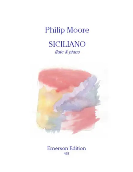 Moore- Siciliano for Flute and Piano