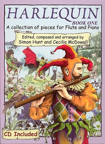Harlequin for Flute and Piano with Playalong CD