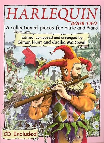 Harlequin for Flute and Piano with Playalong CD