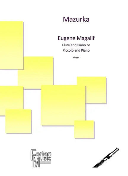 Magalif- Mazurka for Flute or Piccolo and Piano