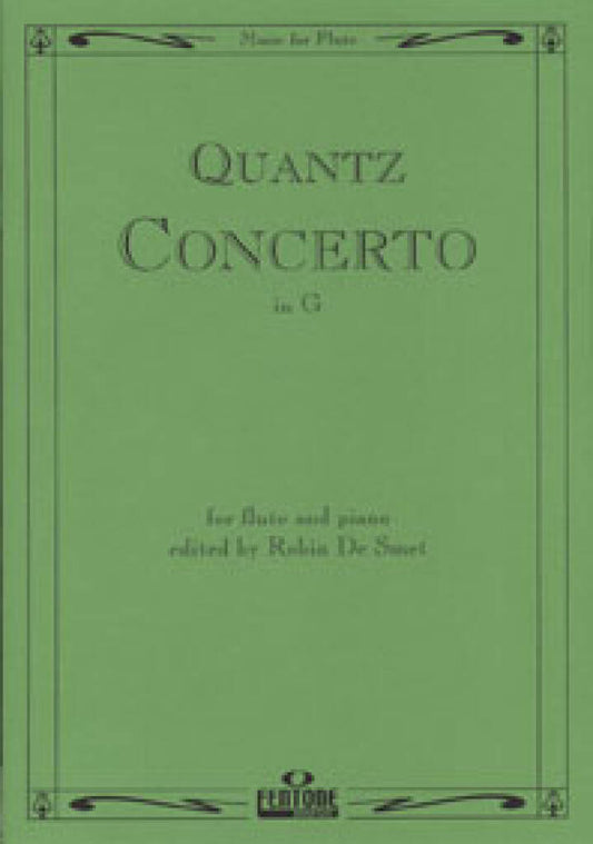 Quantz- Concerto in G QV 5:194 for Flute and Piano (Fentone)