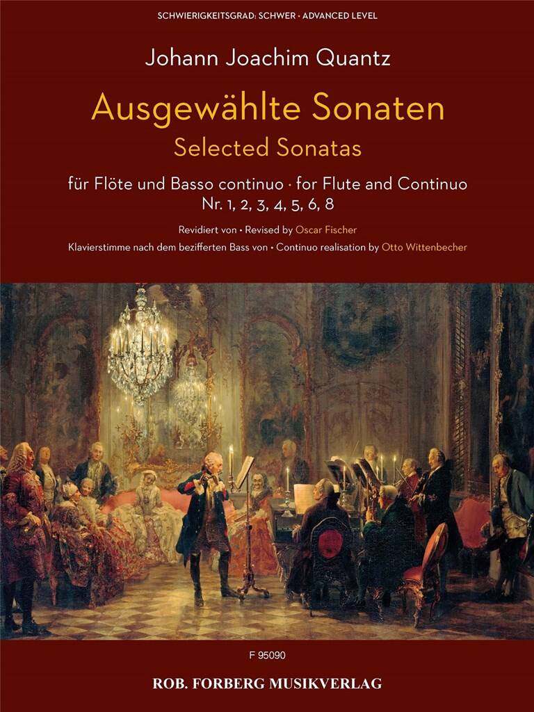 Quantz- Selected Sonatas for Flute and Continuo