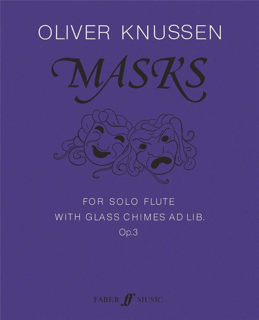 Knussen- Masks Op 3 for Solo Flute