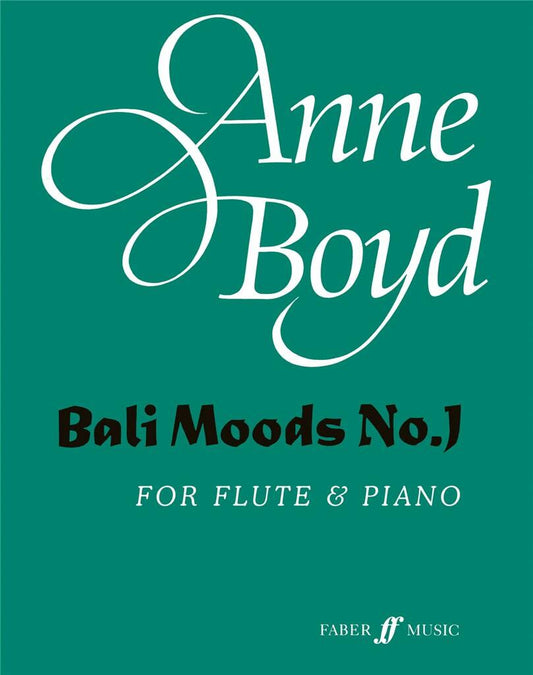 Boyd Bali Moods No 1 for Flute & Piano