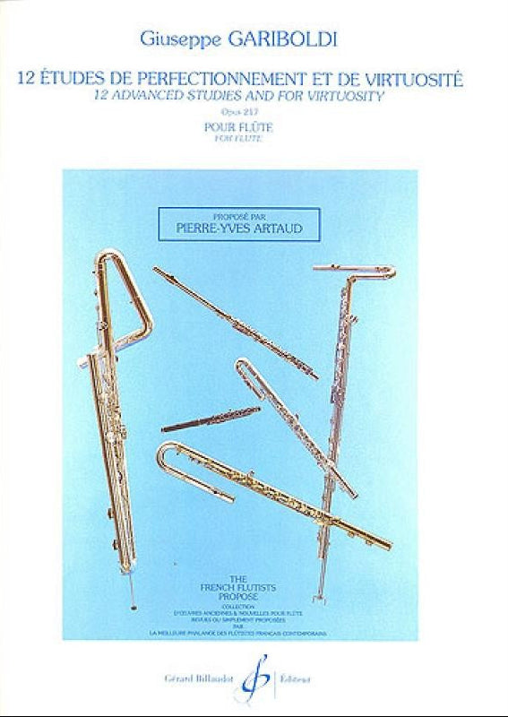 Gariboldi- 12 Advanced Studies and for Virtuosity Op. 217 (Billaudot)