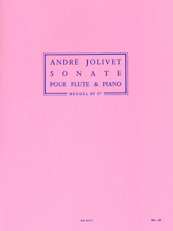 Jolivet- Sonata for Flute and Piano