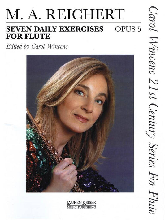 Reichert- Seven Daily Exercises Op. 5 for Flute (Keiser)