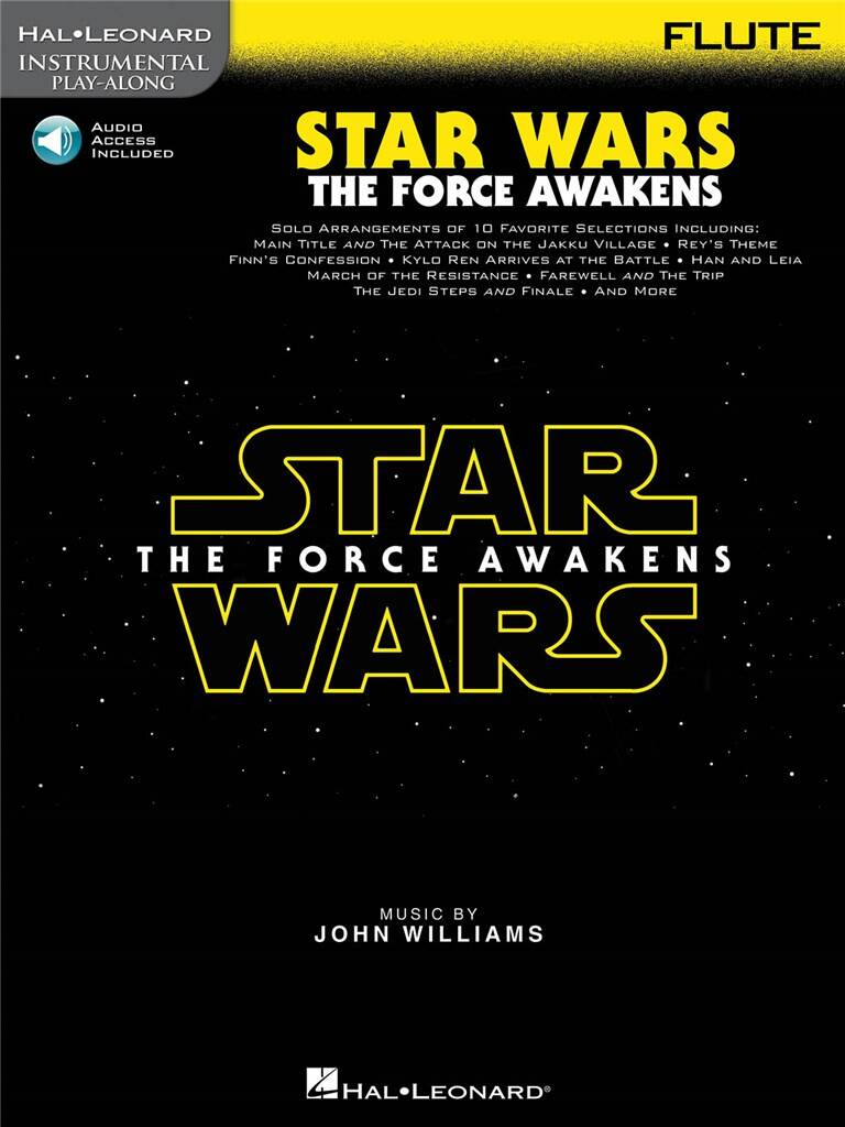 Star Wars: The Force Awakens Solos for Flute (includes Audio Access)