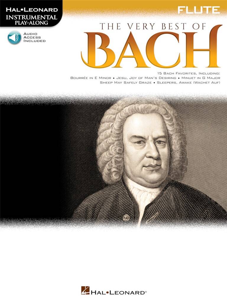The Very Best of Bach Instrumental Play-Along For Flute