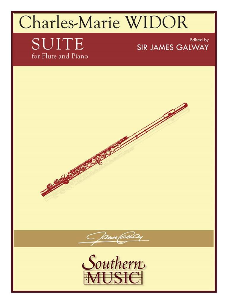 Widor- Suite Op.34 for Flute and Piano (Galway Edition)