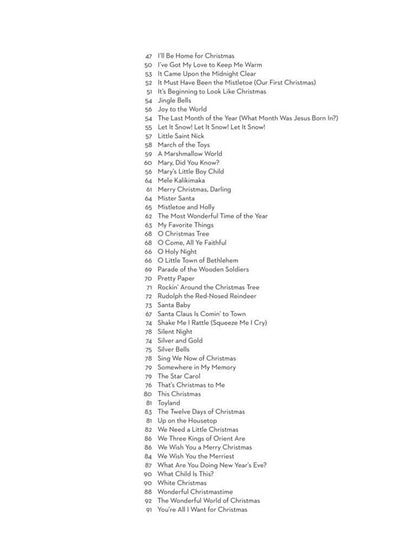 101 Christmas Songs for Flute
