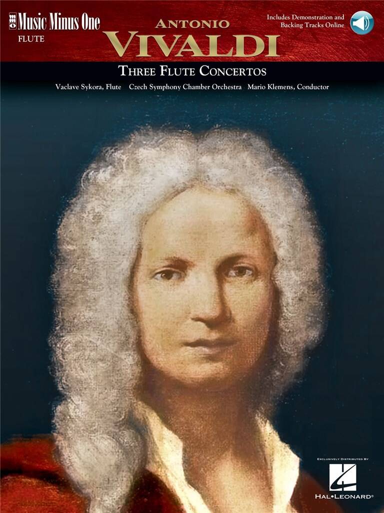 Vivaldi- 3 Concerti for Flute and Audio Backing