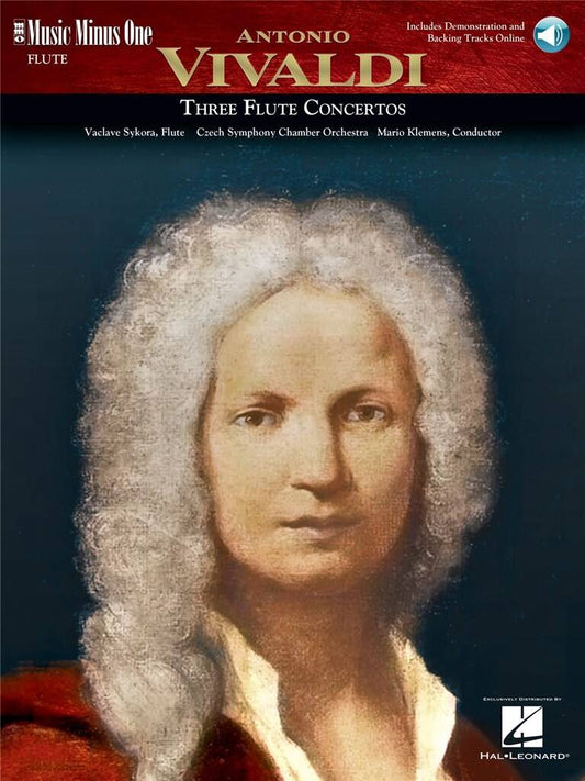 Vivaldi- 3 Concerti for Flute and Audio Backing