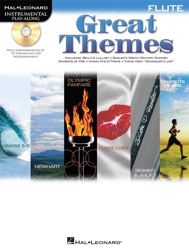 Great Themes Playalong for Flute (includes Audio Access)