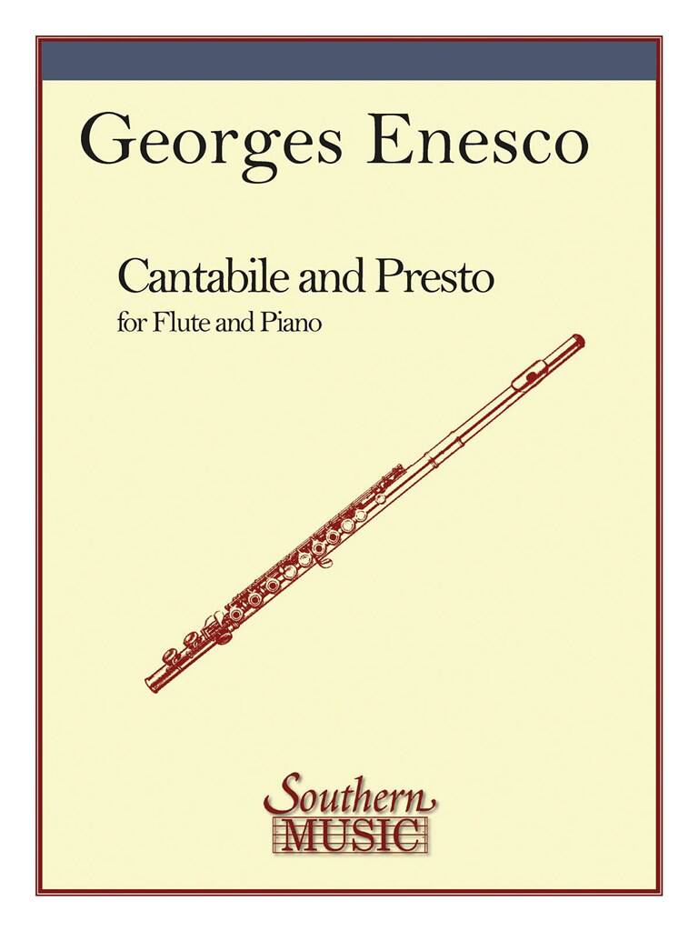 Enesco- Cantabile and Presto for Flute and Piano (Southern)