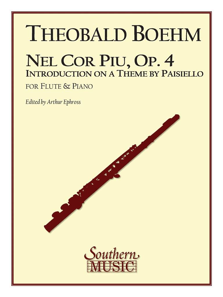 Boehm Nel Cor Piu Op 4 for Flute and Piano
