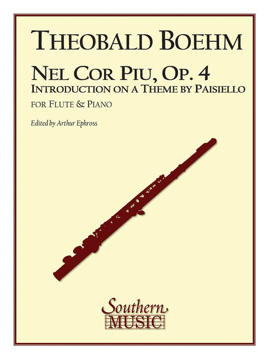 Boehm Nel Cor Piu Op 4 for Flute and Piano
