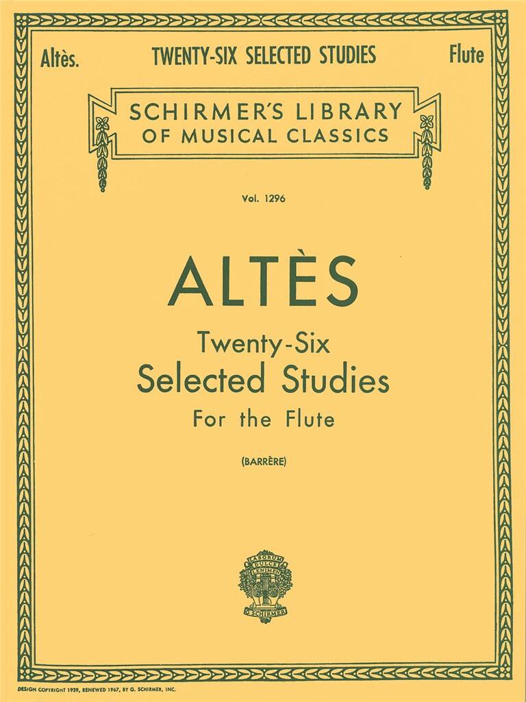 Altès- 26 Selected Studies for Flute