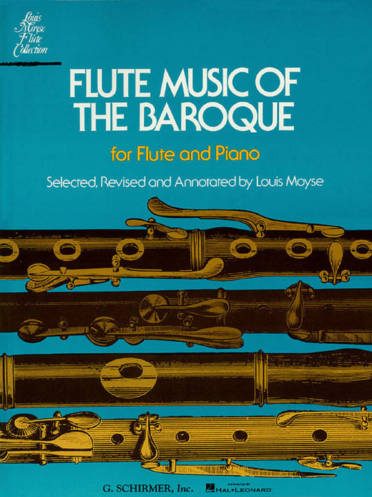 Flute Music of the Baroque Era for Flute and Piano