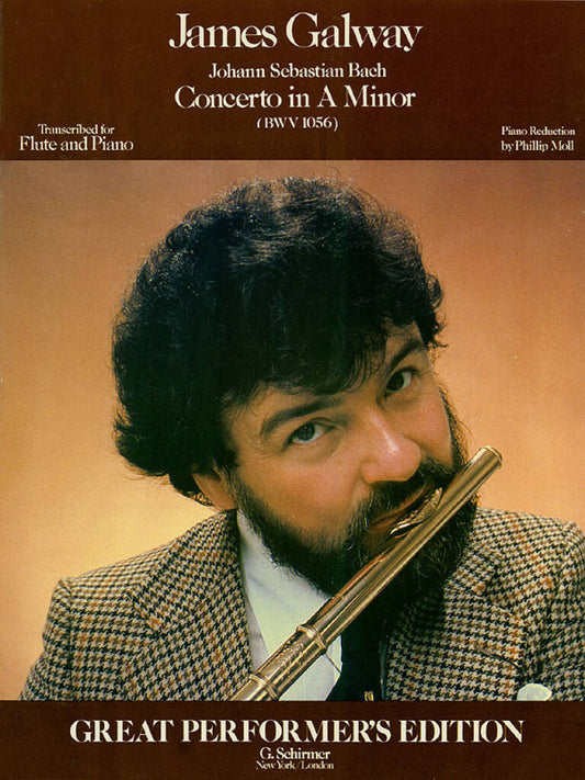 JS Bach- Concerto in A Minor BWV1056 Flute and Piano (ed. Galway)