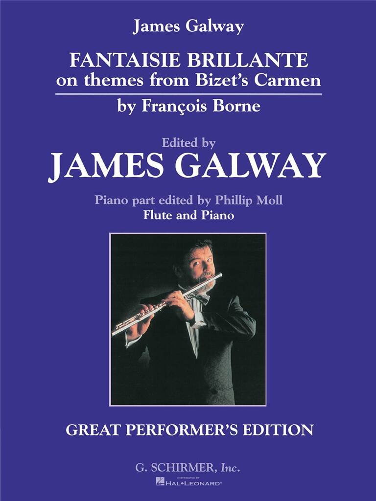 Borne- Fantaisie Brillante on Themes from Carmen for Flute and Piano (ed. Galway)