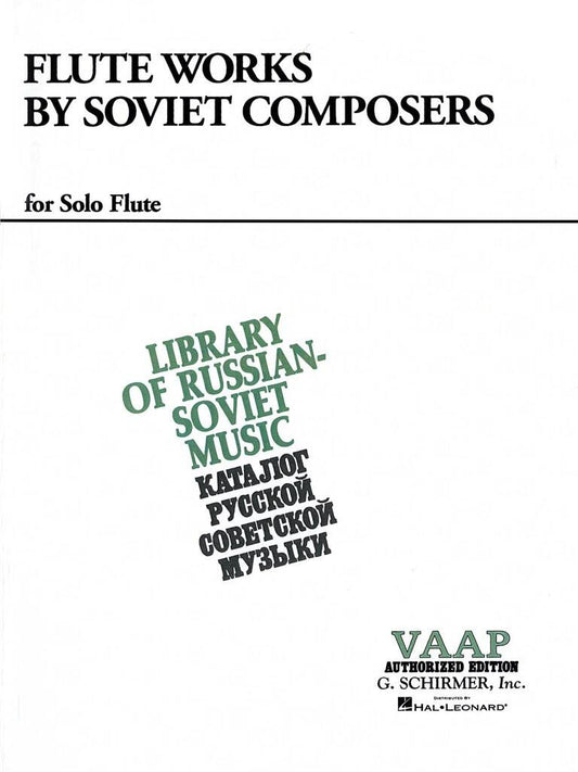 Flute Works by Soviet Composers for Solo Flute