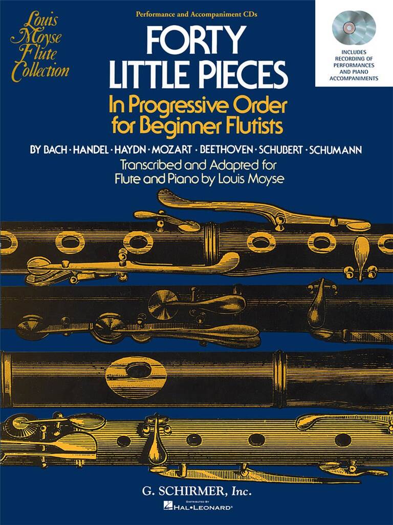 Forty Little Pieces for Flute and Piano (with optional Audio Access)