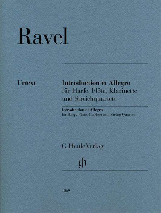 Ravel- Introduction and Allegro for Harp, Flute, Clarinet and String Quartet