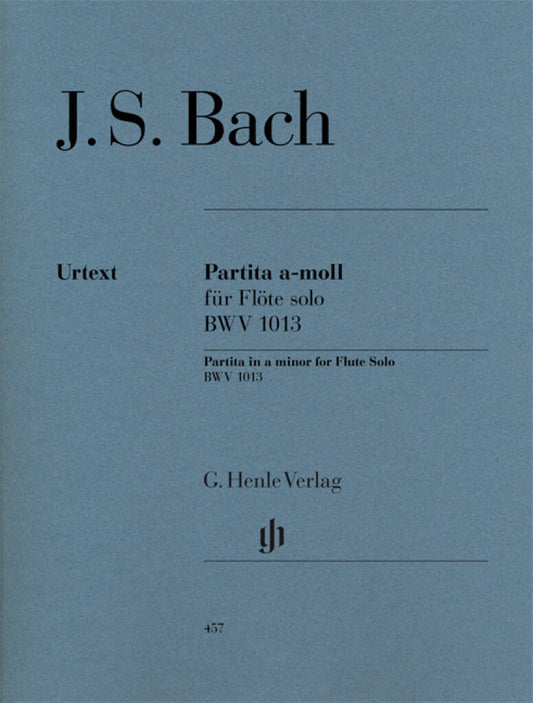 JS Bach Partita BWV1013 for Solo Flute- Henle-Verlag