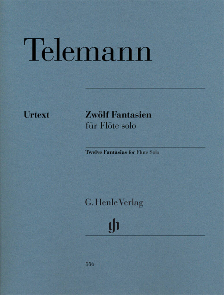 Telemann- 12 Fantasias for Solo Flute (Henle)