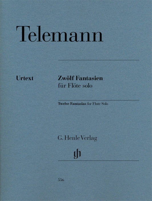 Telemann- 12 Fantasias for Solo Flute (Henle)