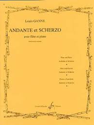 Ganne- Andante and Scherzo for Flute and Piano